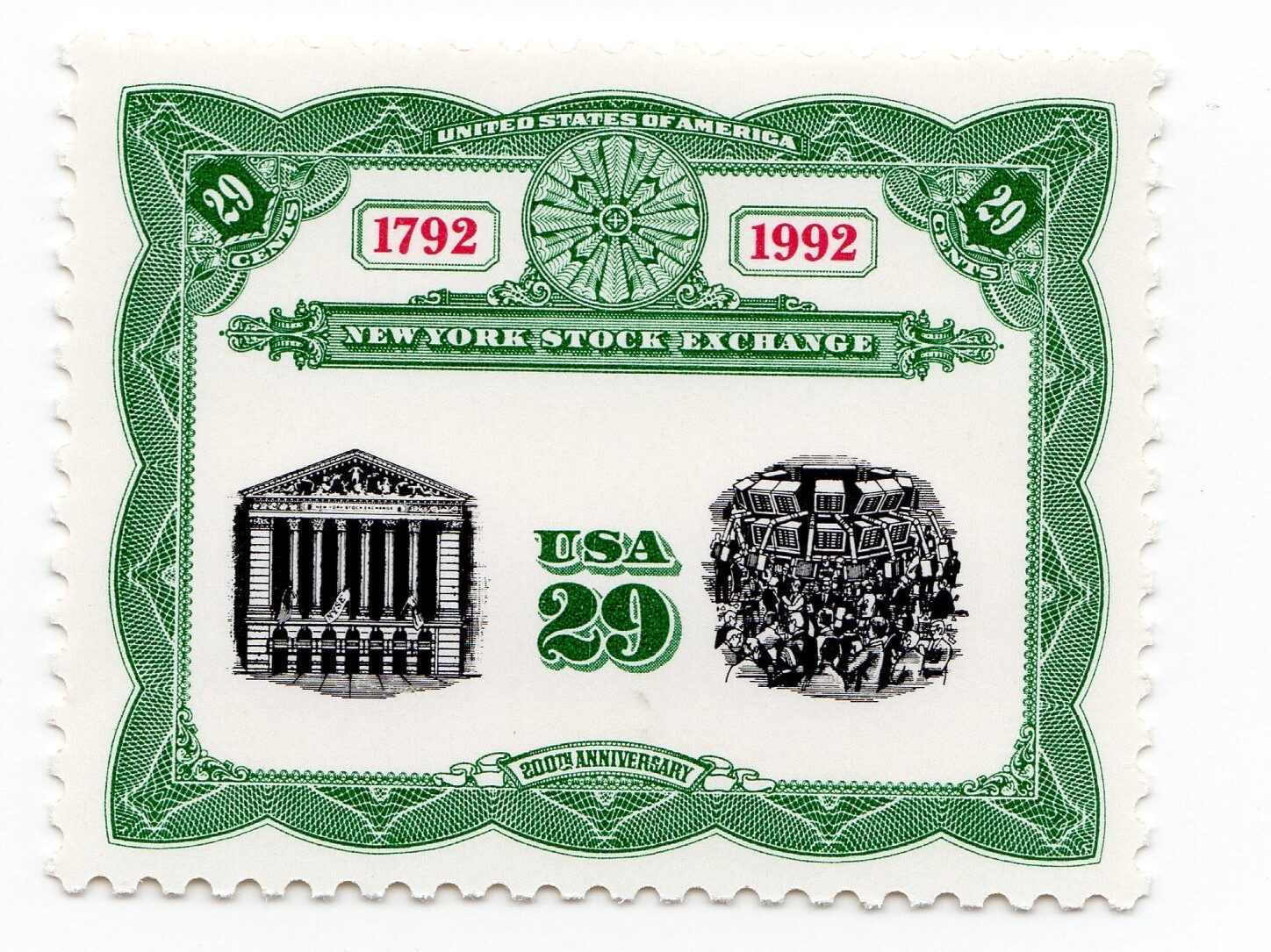 Scott #2630 New York Stock Exchange Single Stamp - MNH