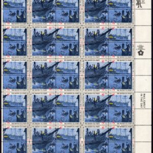 Scott #1483a Boston Tea Party Sheet of 50 Stamps - MNH