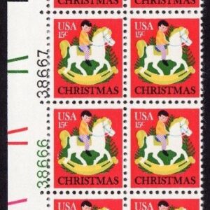 Scott #1769 Hobby Horse Plate Block of 20 Stamps - MNH LL