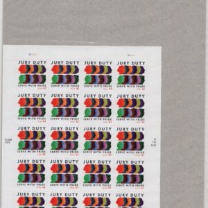 Scott #4200 Jury Duty Sheet of 20 Stamps - Sealed