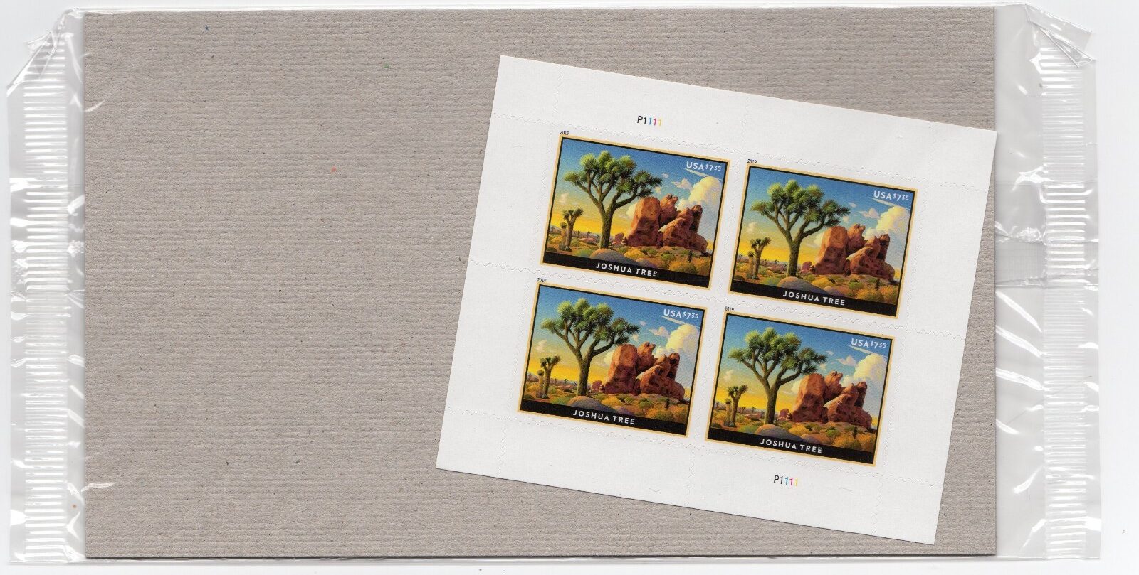 Scott #5347 Joshua Tree Sheet of 4 Priority Mail Stamps - Sealed