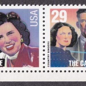 Scott #2774a (2771-74) Country & Western Bottom Plate Block of 4 Stamps - MNH