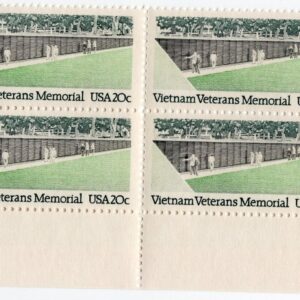 Scott #2109 Vietnam Veterans Memorial Plate Block of 4 Stamps - MNH P#3 LR