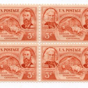 Scott #964 Oregon Territory Block of 4 Stamps - MNH