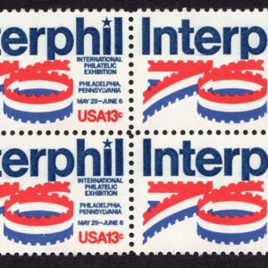 Scott #1632 Interphil Block of 4 Stamps - MNH