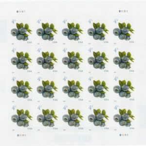 Scott #5652 Blueberries Sheet of 20 stamps - MNH