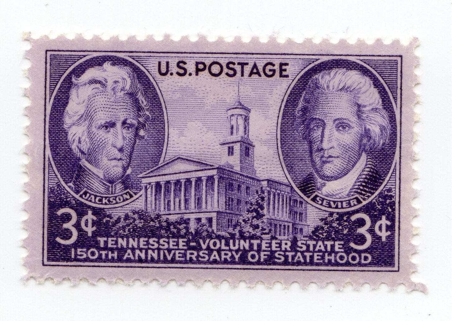 Scott #941 Tennessee Jackson Sevier Single Stamp - MNH