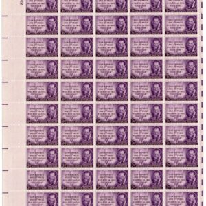 Scott #946 Joseph Pulitzer Full Sheet of 50 Stamps - MNH P#23625 UL