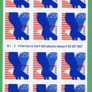 Scott #2598a Eagle Booklet of 18 Stamps - MNH P#M112