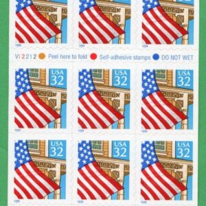 Scott #2920a Flag over Porch Booklet of 20 Stamps - MNH P#V12212