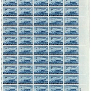 Scott #958 Swedish Pioneer Sheet of 50 Stamps - MNH P#23829 LR