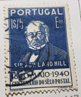 Stamp Europe Portugal 1940 Sir Rowland Hill sc#602 A124