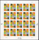 Scott #4407 Celebrate Block Letters Sheet of 20 Stamps - MNH