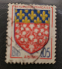 Stamp Europe France 1962 Amiens Coat of Arms A318 #1040 5c