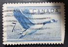 Stamp Canada 1952 Canada Goose A136 #320