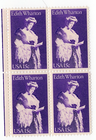 Scott #1832 Edith Wharton Block of 4 Stamps - MNH