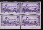 Scott #1003 Battle of Brooklyn (George Washington) Block of 4 Stamps - MNH