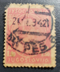 Stamp Europe Yugoslovia King Alexander set of 2 1926 &1931