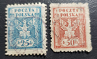 Stamp Europe Poland "All Eagle and Fasces, Symbolic of United Poland"