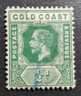 Stamp Australia Gold Coast 1913 King George V A7 #69 1/2p green