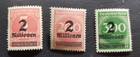 Stamp Europe Germany 1922-23 Numeral of Value overprinted with "2 Millionen"