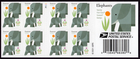 Scott #5714a Elephants Booklet of 20 Forever Stamps - MNH Genuine