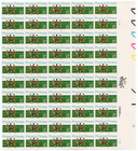 Scott #2043 Physical Fitness Sheet of 50 Stamps - MNH LR