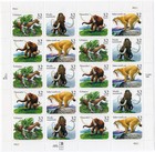Scott #3080a (3077-3080) Prehistoric Animals Sheet of 20 Stamps - MNH