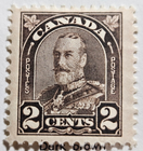 Stamp Canada 1930 King George V A53 #166 MLH