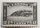 Stamp Canada 1930 The Citadel at Quebec A61 #174 MLH