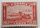 Stamp Canada 1930 Harvesting Wheat A62 #175 MLH