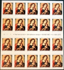 Scott #3675a Madonna (Christmas, Gossaert) Booklet of 20 Stamps - MNH