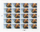 Scottt #3905 Yip Harburg "Over the Rainbow" Sheet of 20 Stamps - MNH