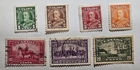 Stamp Canada Issues of 1935 A81 #217-219, 222, A82 #223, A83 #224, A84 #225 mix