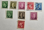 Stamp Canada Issues of 1949 #284-292 A119-A123 Revised & Unrevised used
