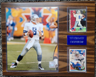 Troy Aikman DALLAS COWBOYS Framed 8X10 PHOTO with Topps Cards - Wall Plaque