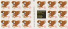 Scott #2597a Eagle & Shield Booklet Pane of 17 Stamps - MNH