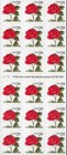 Scott #2490a 29¢ Red Rose Booklet Pane of 18 Stamps - MNH