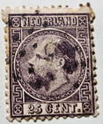Stamp Europe Netherlands Series of 1867 King William III A3 #11 used