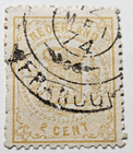 Stamp Europe Netherlands Series of 1869-71 Coat of Arms A4 #21 used