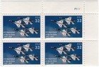 Scott #3167 U.S. Air Force (Thunderbirds) Plate Block of 4 Stamps - MNH