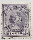 Stamp Europe Netherlands Series of 1891-94 Queen Wilhelmina A8 #50 used