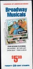 Scott #BK209 (2770a) Broadway Musicals (Oklahoma) Booklet of 20 Stamps - MNH