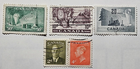 Stamp Canada 1950-52 Oil, Fur, Paper, King George VI #285, 287, 294, 301, 316