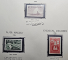 Stamp Canada 1955-56 Eskimo, Paper, Chemicals #351, 362, 363 MNH