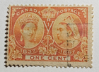 Stamp Canada Queen Victoria Jubilee Issue 1897 1cent A30 #51 used
