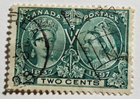 Stamp Canada Queen Victoria Jubilee Issue 1897 2c A30 #52 used
