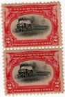 Scott #295 Pan-American (Fast Express) Pair of Stamps - MNH