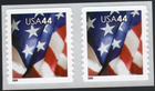 Scott #4395 Waving Flag Coil Pair of Stamps - MNH