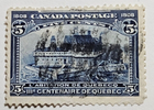 Stamp Cananda 1908 Quebec Tercentenary Issue A38 #99 dark blue used